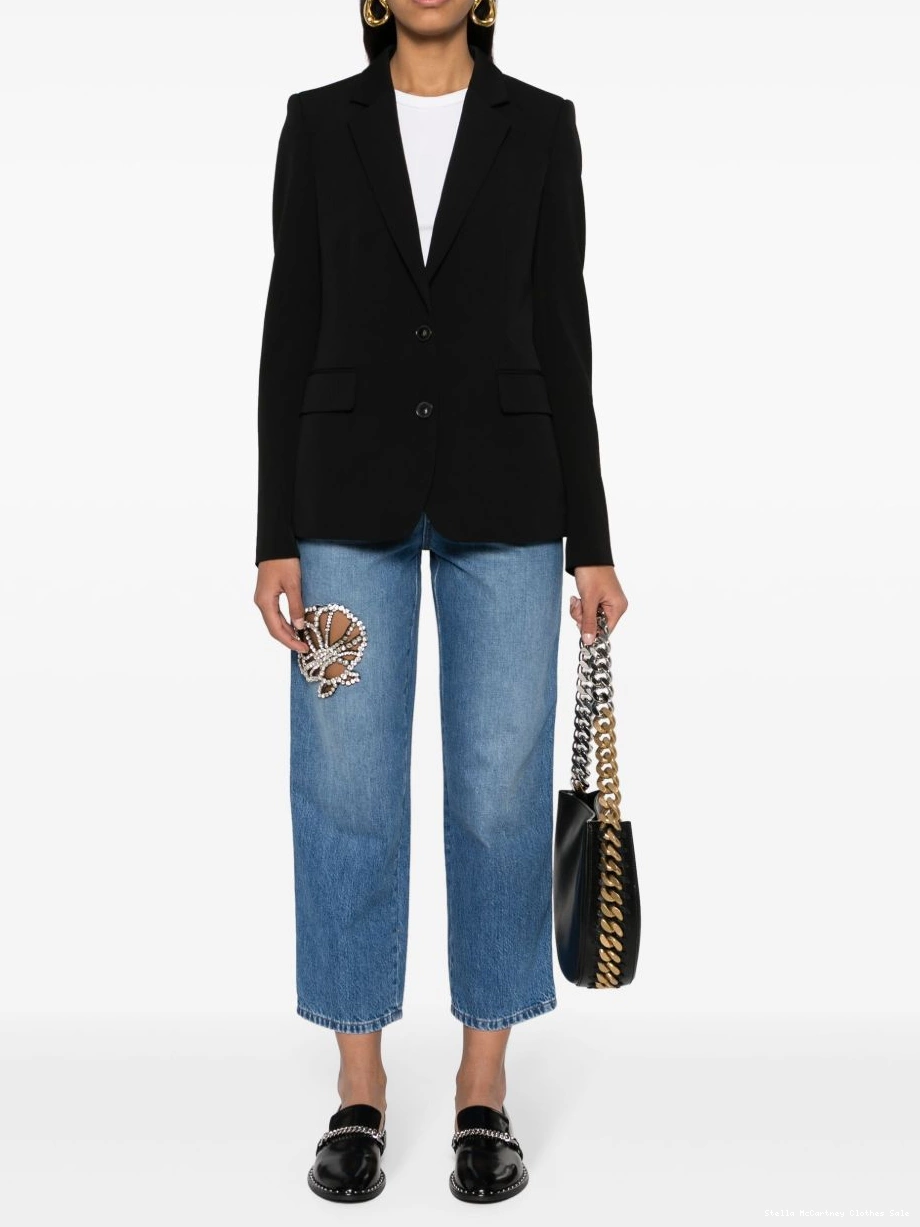 Affordable Stella jeans crystal-embellished McCartney Women 0723